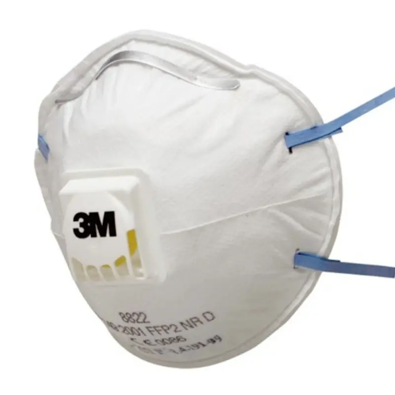 3M 8822 stofmasker cup FFP2 NR D V met uitademventiel