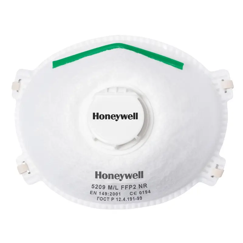 Honeywell 5209-V2 stofmasker cup FFP2 NR V met uitademventiel