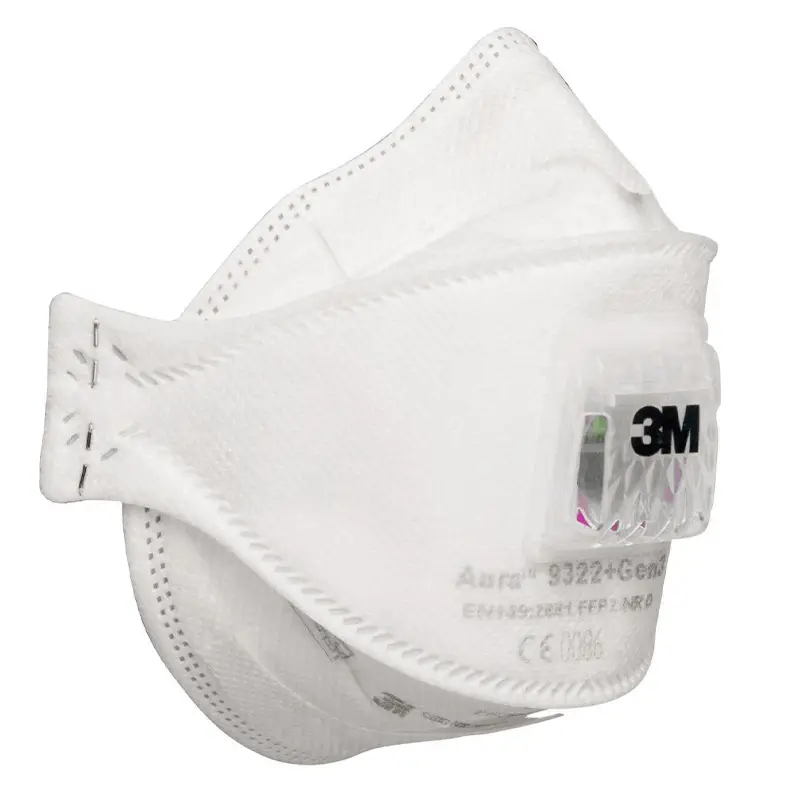 3M Aura 9322+ Gen3 folding dust mask FFP2 with exhalation valve