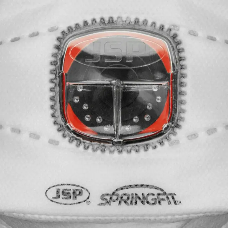 JSP Springfit 435ML dust mask FFP3 with Typhoon exhalation valve