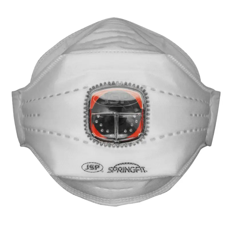 JSP Springfit 435ML dust mask FFP3 with Typhoon exhalation valve