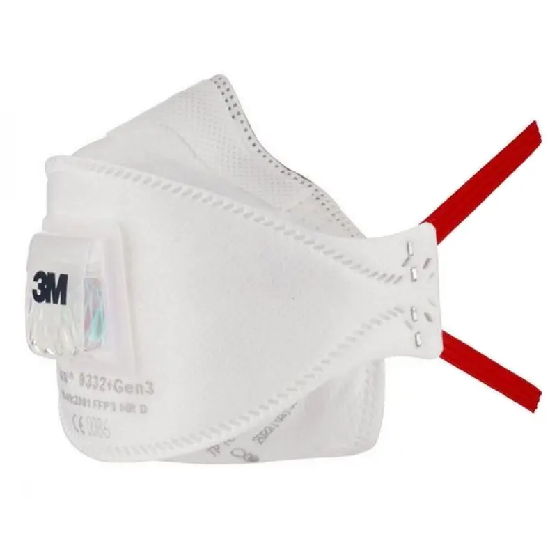 3M Aura 9332+ Gen3 folding dust mask FFP3 with exhalation valve