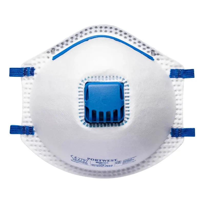 Portwest P201 dust mask cup FFP2 NR V with exhalation valve