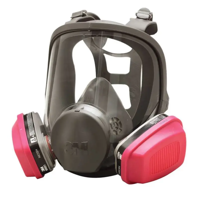 3M 6900 full face mask elastomer with dual filter size L