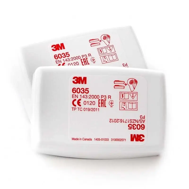 Filtre à poussière 3M 6035 P3 R pour les séries 6000/6500/7000/7500
