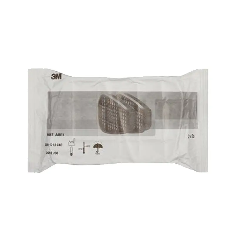 Filtre à gaz et vapeurs 3M 6057 A1B1E1 pour les séries 6000/6500/7000/7500
