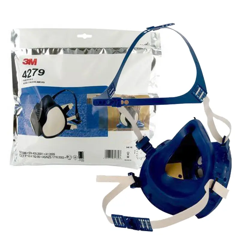 3M 4279 halfgelaatsmasker A1B1E1K1P3 dubbele filter