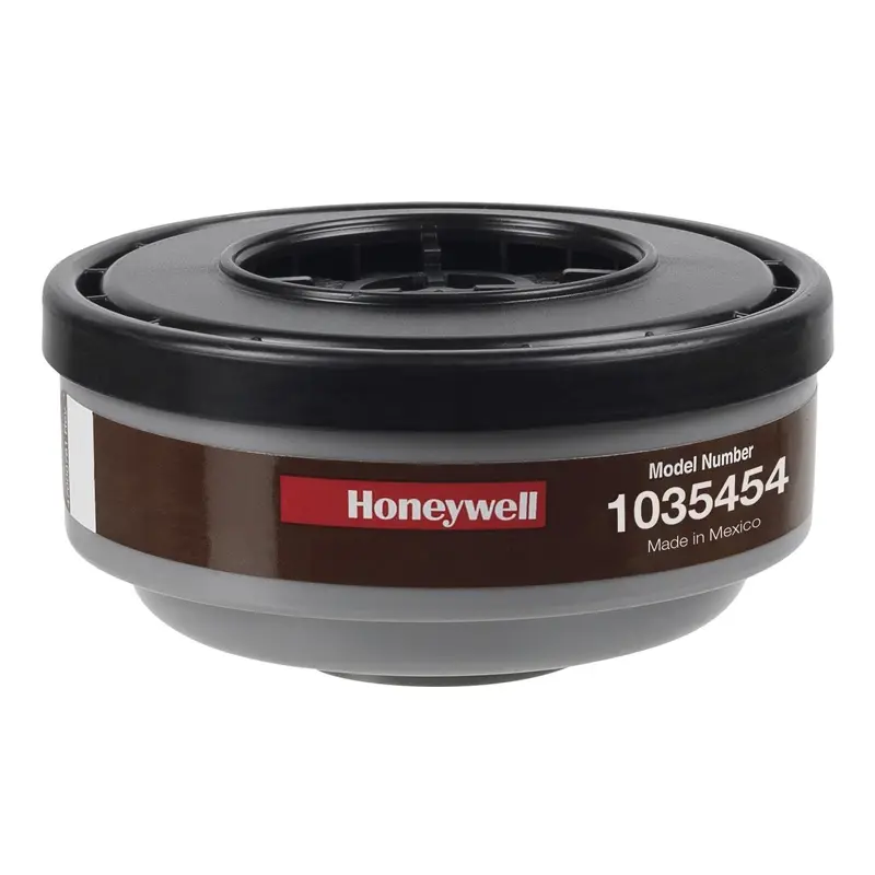Honeywell damp- en gasfilter A2 cartridge met bayonet-sluiting