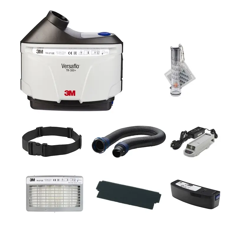 3M Versaflo TR-315E+ air filter system starter kit with motor unit