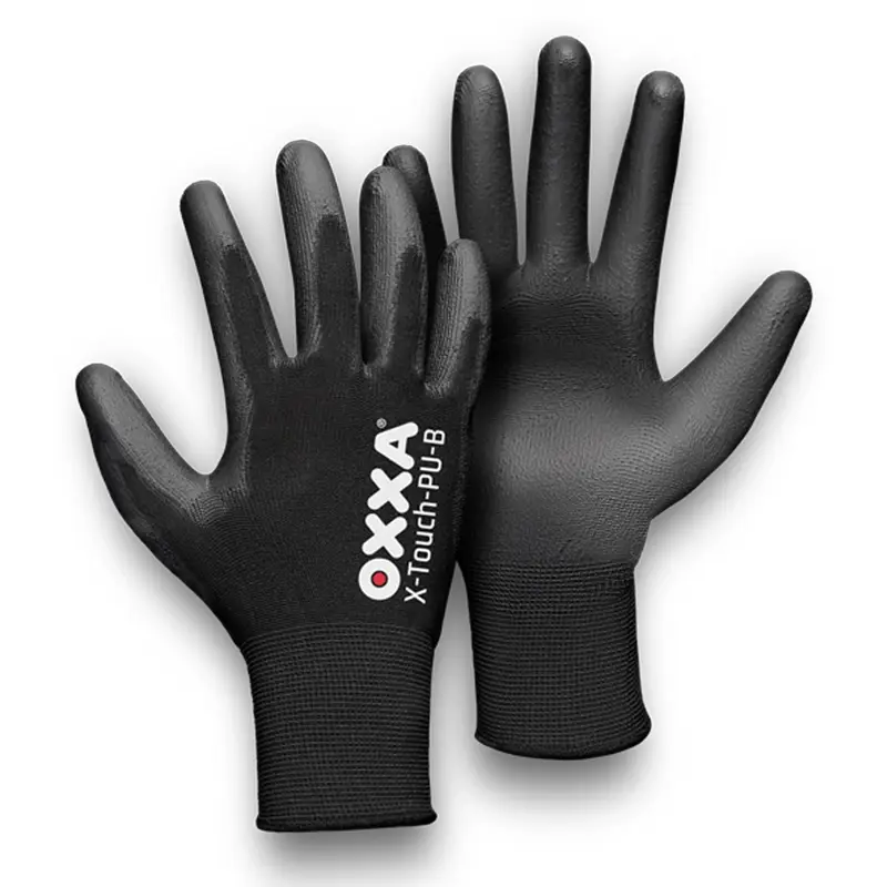 OXXA X-Touch PU Glove B 51-110 Black Size 10