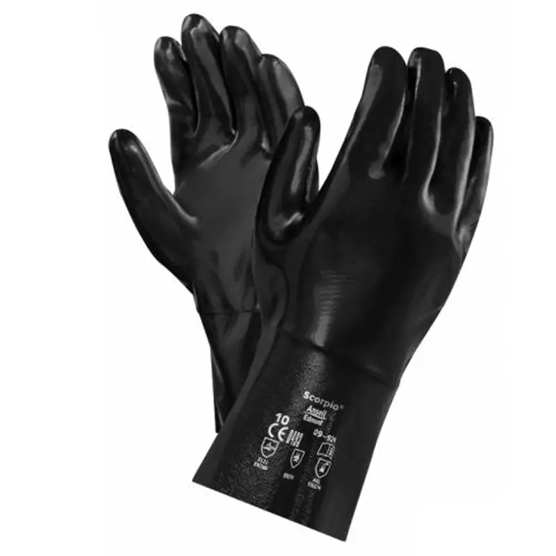 Gant Ansell AlphaTec 09-924 355 mm Noir Taille 10