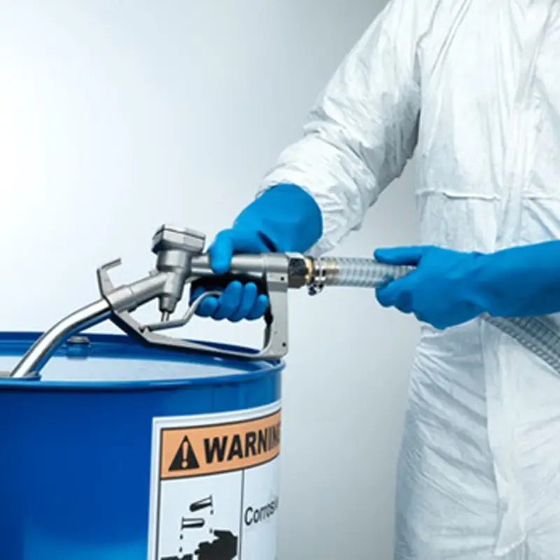 Ansell AlphaTec 37-501 handschoen nitril chemiebestendig maat M
