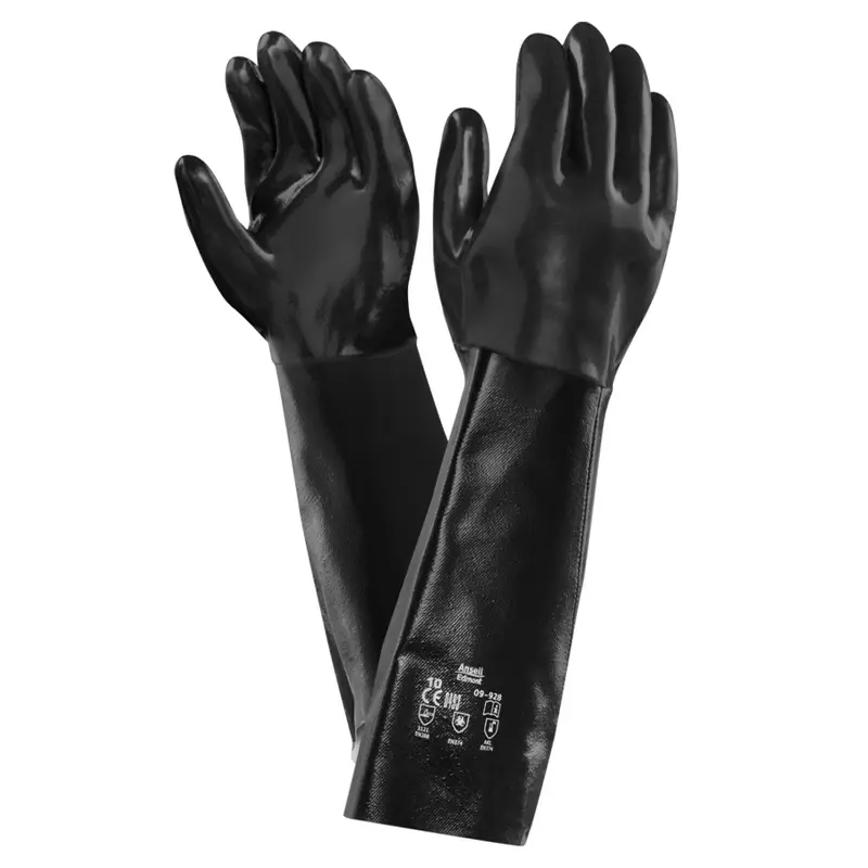 Ansell AlphaTec 09-928 neoprene glove chemical-resistant size 10
