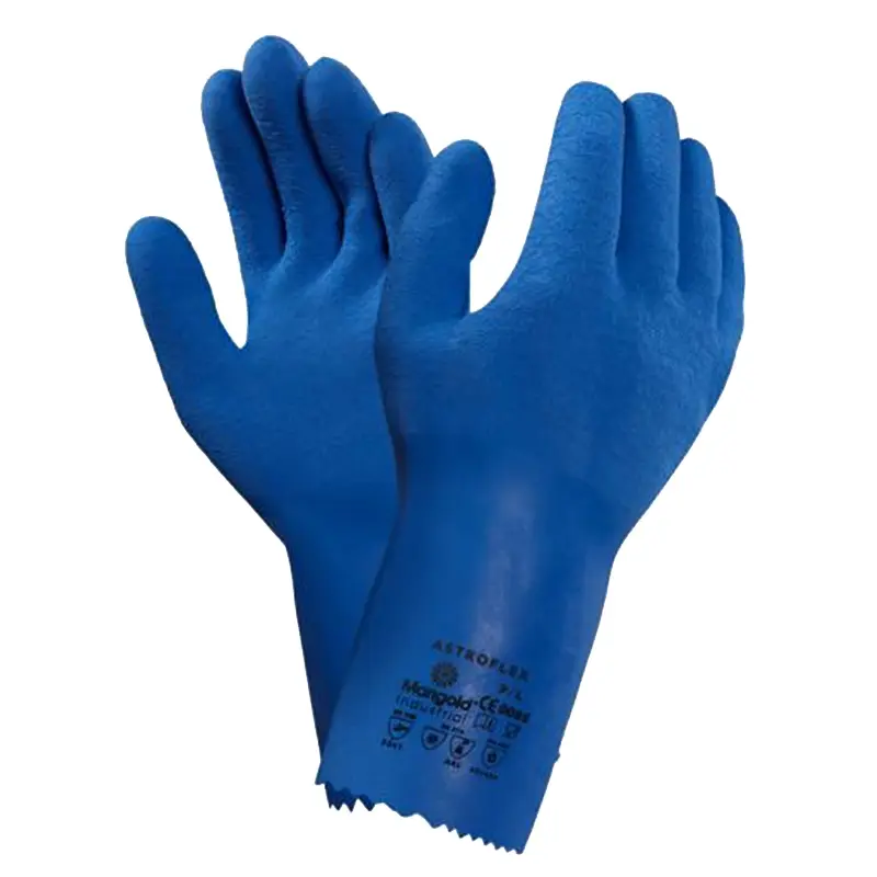 Gant en latex Ansell AlphaTec 87-029, résistant à la chaleur et aux produits chimiques, taille 8