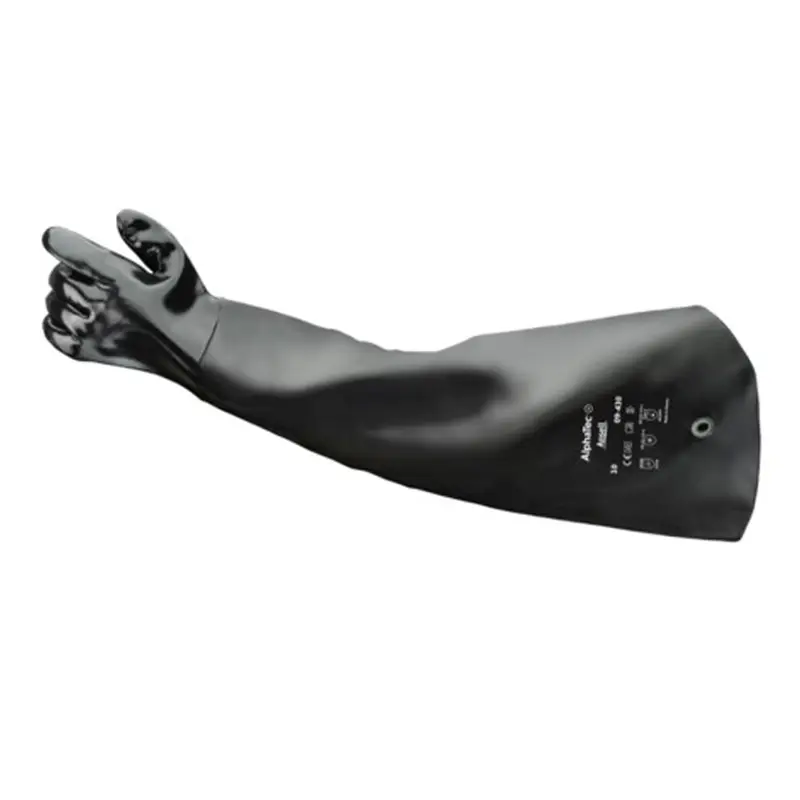 Ansell AlphaTec 09-430 neoprene glove chemical-resistant size 10