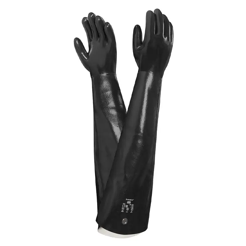 Ansell AlphaTec 09-430 neoprene glove chemical-resistant size 10