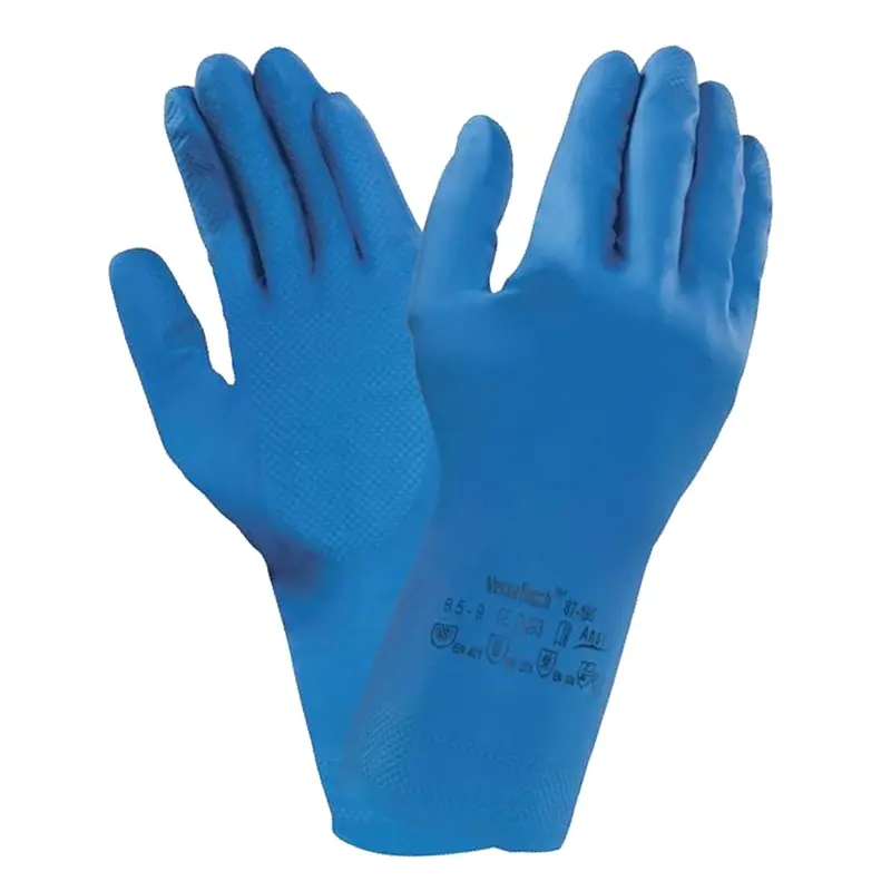 Ansell AlphaTec 87-195 handschoen latex chemiebestendig maat 7,5-8
