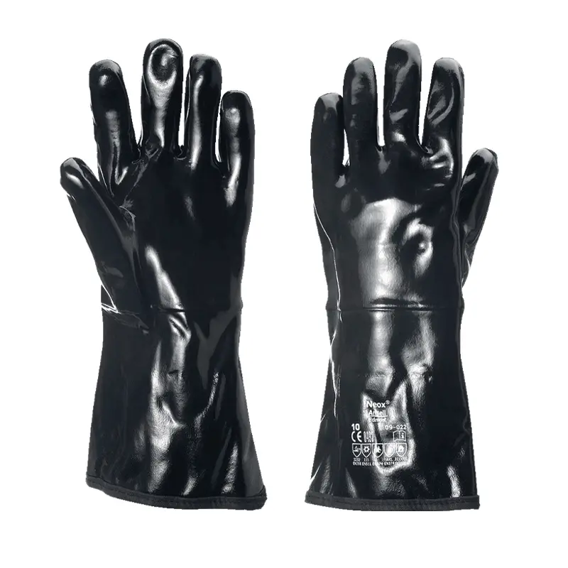 Gant en néoprène Ansell AlphaTec 09-022 résistant aux produits chimiques, taille 10