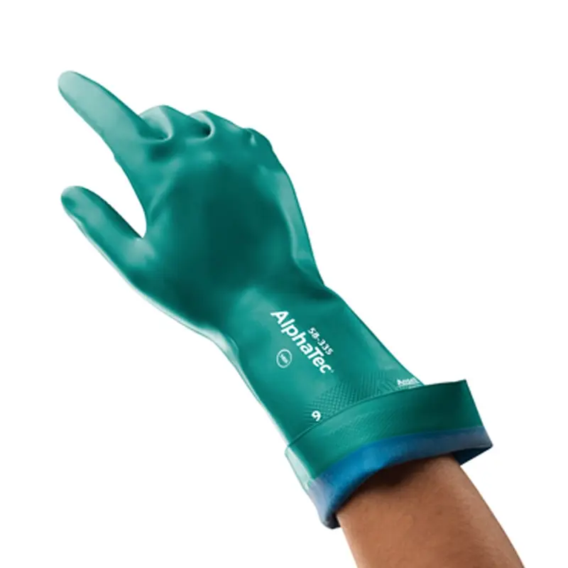Ansell AlphaTec 58-335 handschoen nitril chemiebestendig maat 10