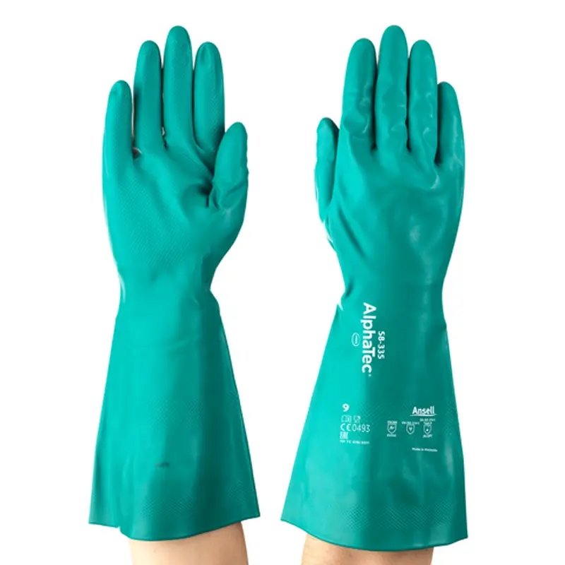 Ansell AlphaTec 58-335 handschoen nitril chemiebestendig maat 10