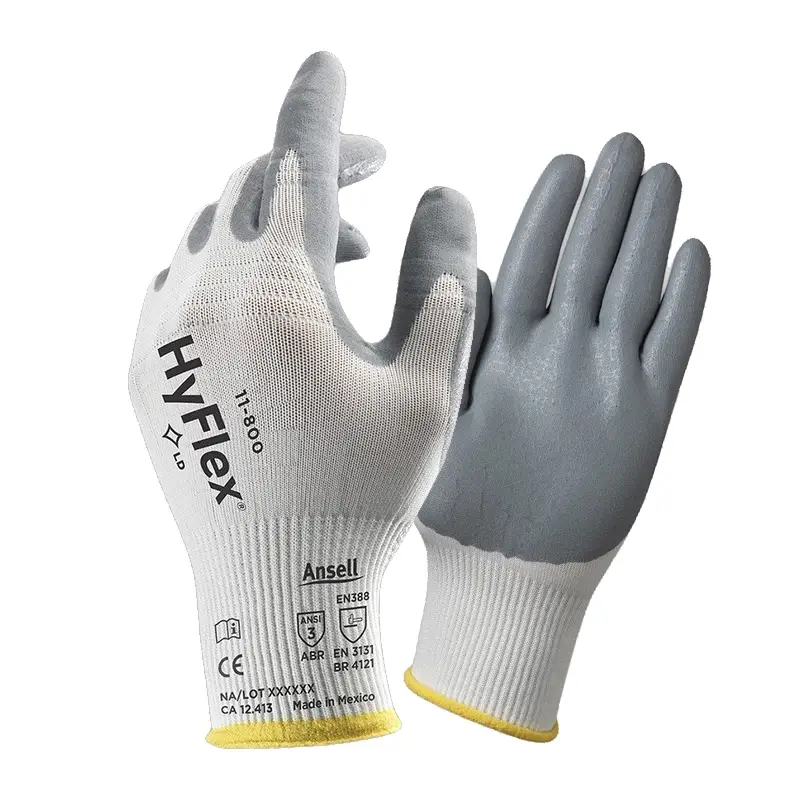 Ansell HyFlex 11-800 mechanical protection glove size 9