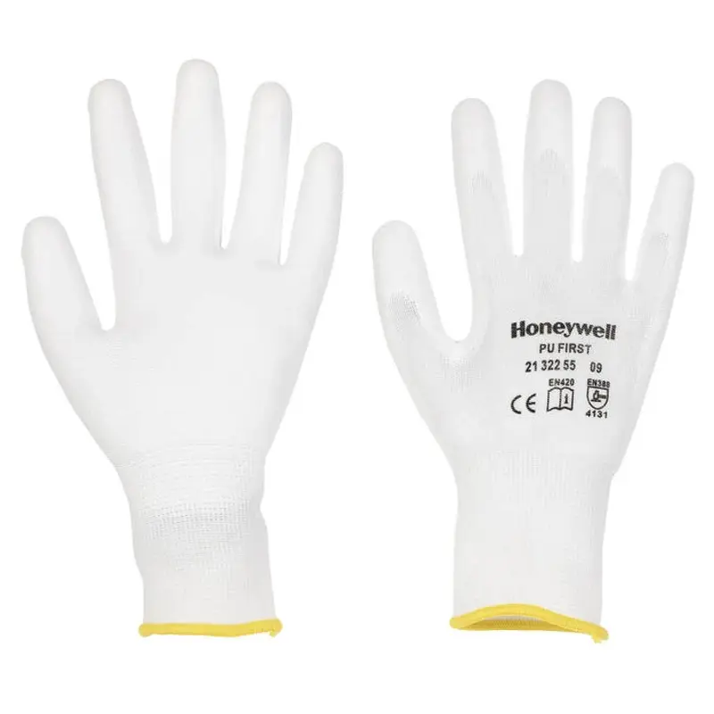Honeywell PU First general use glove white size 6