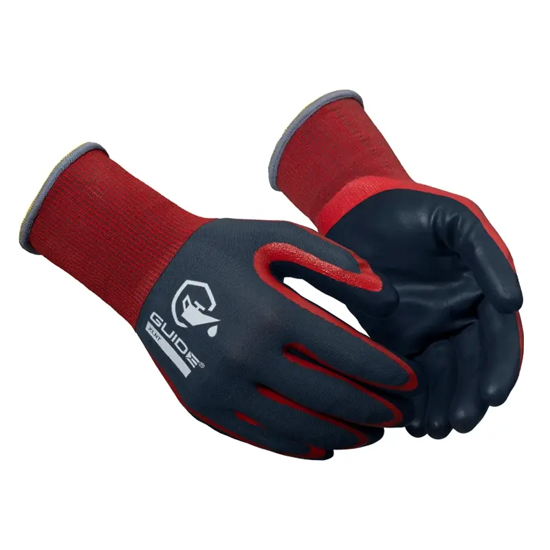Guide 9502 nitrile mechanical protection glove size 10