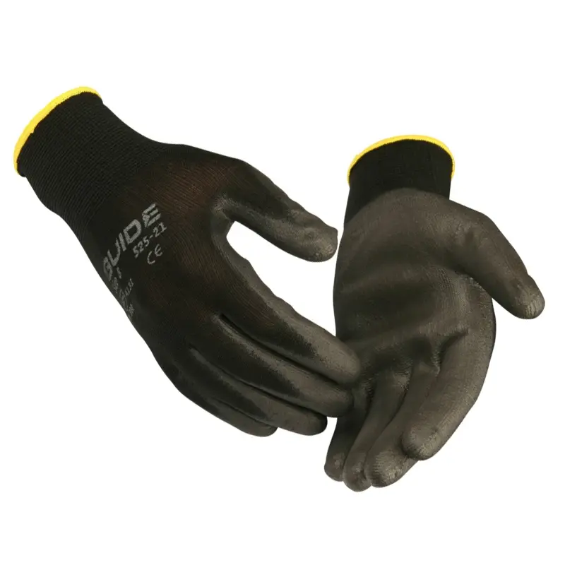 Guide 525 work glove PU/nylon mechanical protection size 8