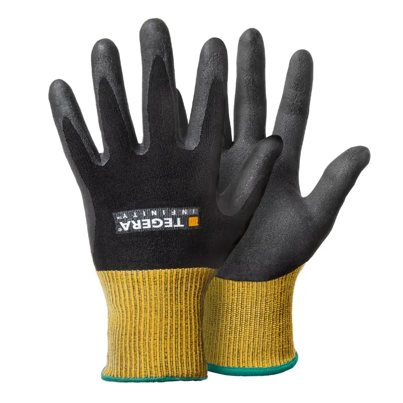 Gants de protection mécanique en nitrile Ejendals Tegera 8800 Infinity, taille 9