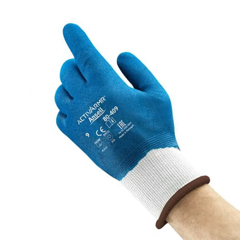 Gant Ansell ActivArmr 80-409 en polyuréthane/nitrile résistant au froid, taille 8