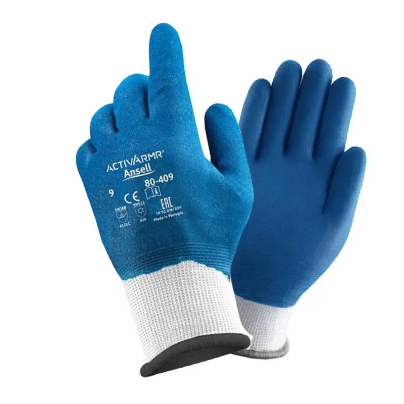 Gant Ansell ActivArmr 80-409 en polyuréthane/nitrile résistant au froid, taille 8