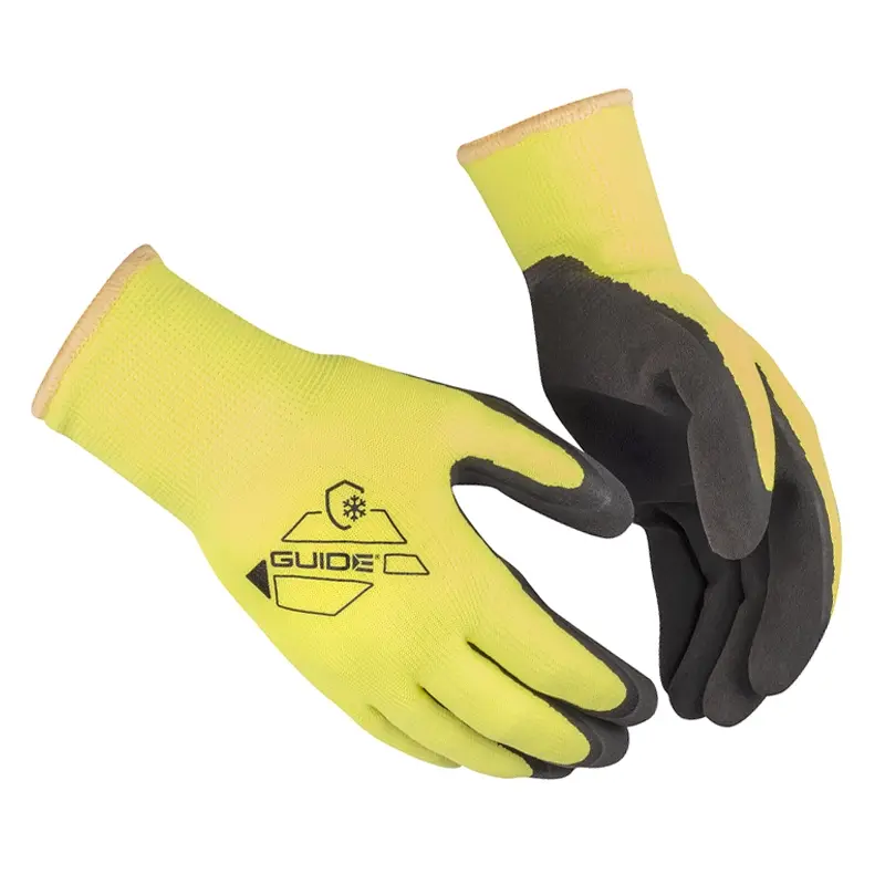 Guide 159W handschoen latex Hi-Vis thermisch maat 8