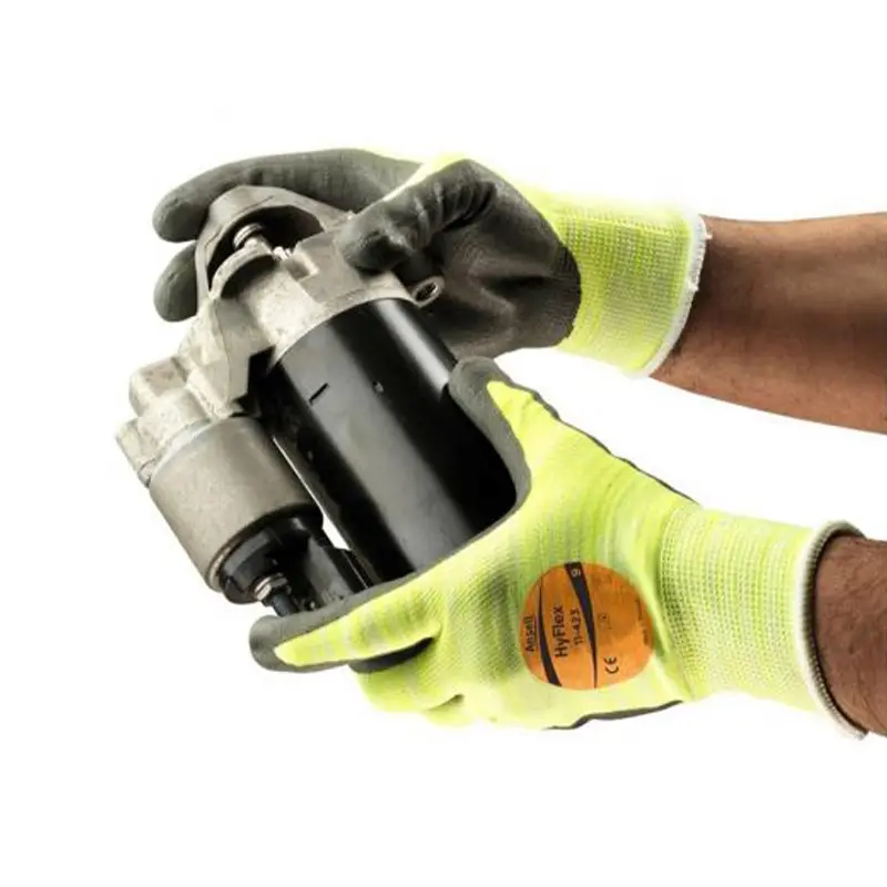 Ansell HyFlex 11-423 glove PU-nitrile cut-resistant size 8