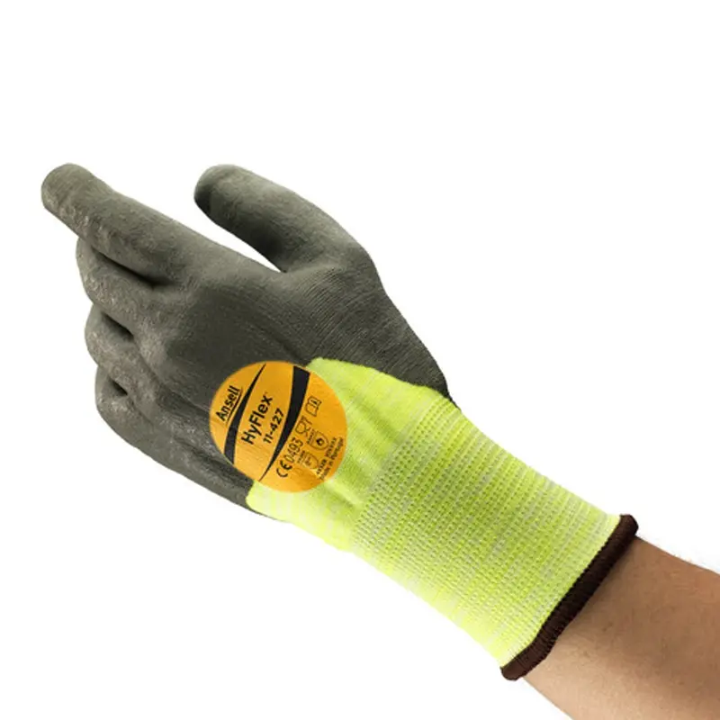 Ansell HyFlex 11-427 handschoen PU-nitril snijbestendig maat 8