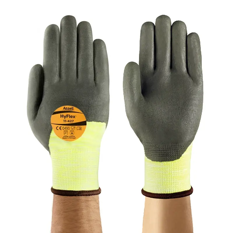 Ansell HyFlex 11-427 handschoen PU-nitril snijbestendig maat 8