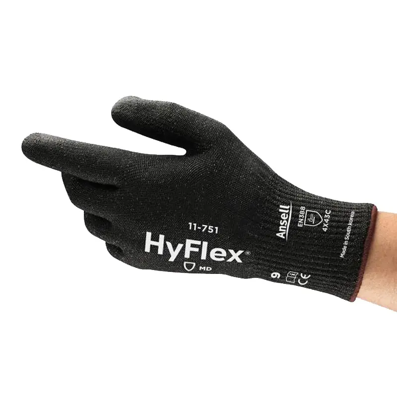Ansell HyFlex 11-751 handschoen PU snijbestendig maat 8