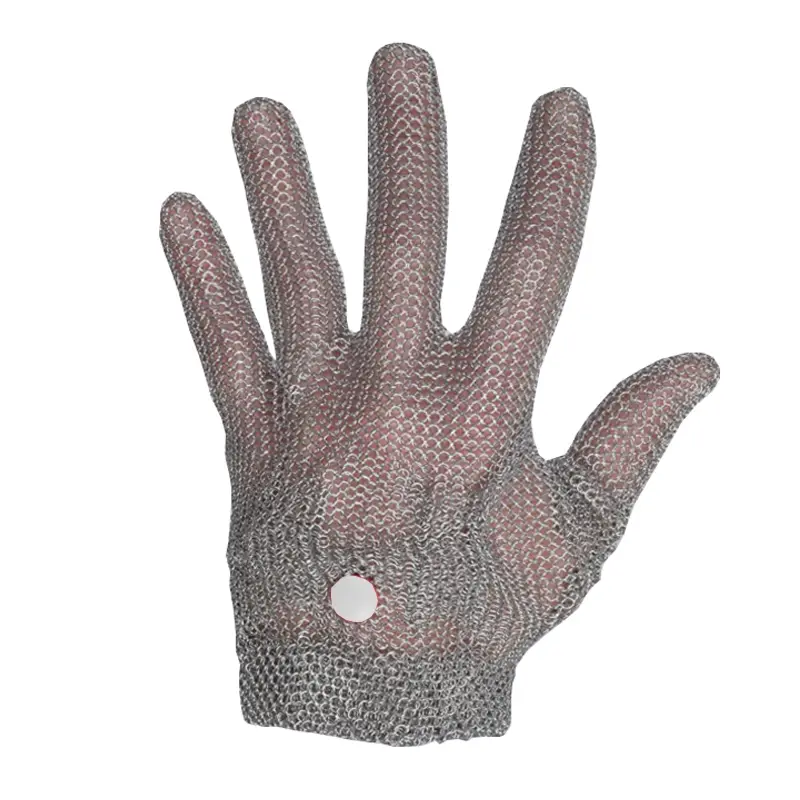 Manulatex Wilcoflex metal glove stainless steel cut-resistant L red size M