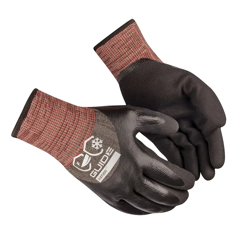 Guide 6610W cut-resistant nitrile glove size 10