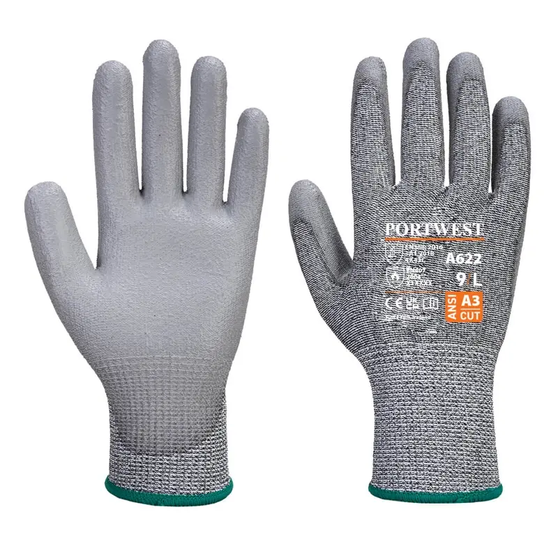Gants anti-coupures Portwest A622 en polyuréthane, taille M