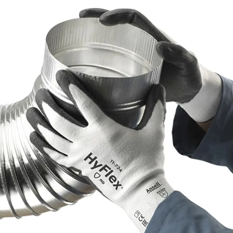 Ansell HyFlex 11-724 PU cut-resistant glove size 11