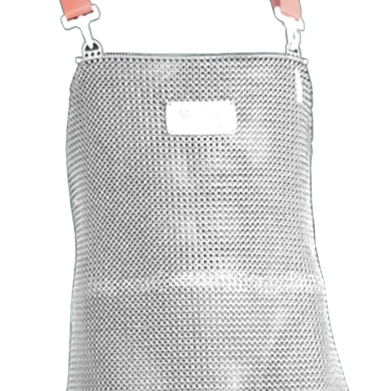 Stahlnetz Type S-80 veiligheidsschort RVS chainmesh 80x55 cm