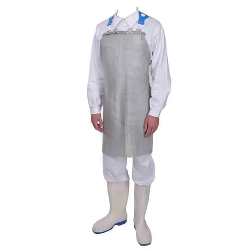 Manulatex Lightinox veiligheidsschort RVS chainmesh 55x70 cm