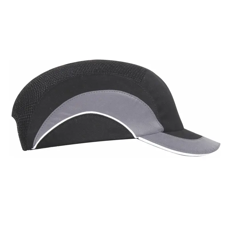Bump cap JSP HardCap A1+ 5 cm short visor black/grey