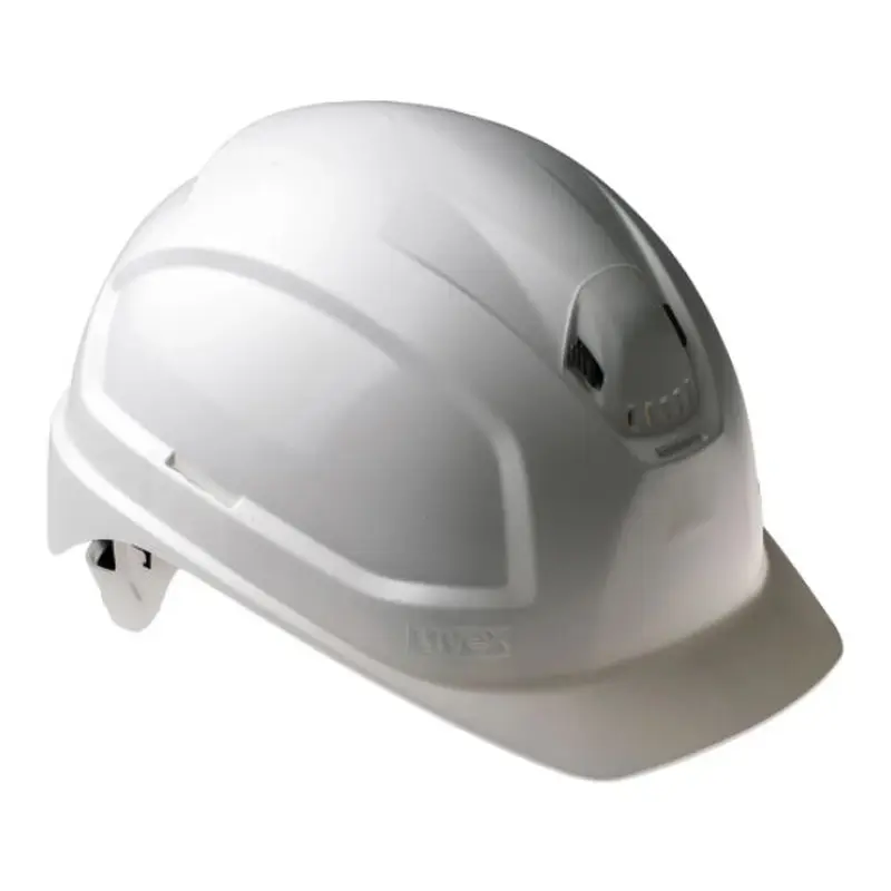 Casque de sécurité Uvex Pheos B-WR en PEHD, molette de serrage rotative 6 points, blanc