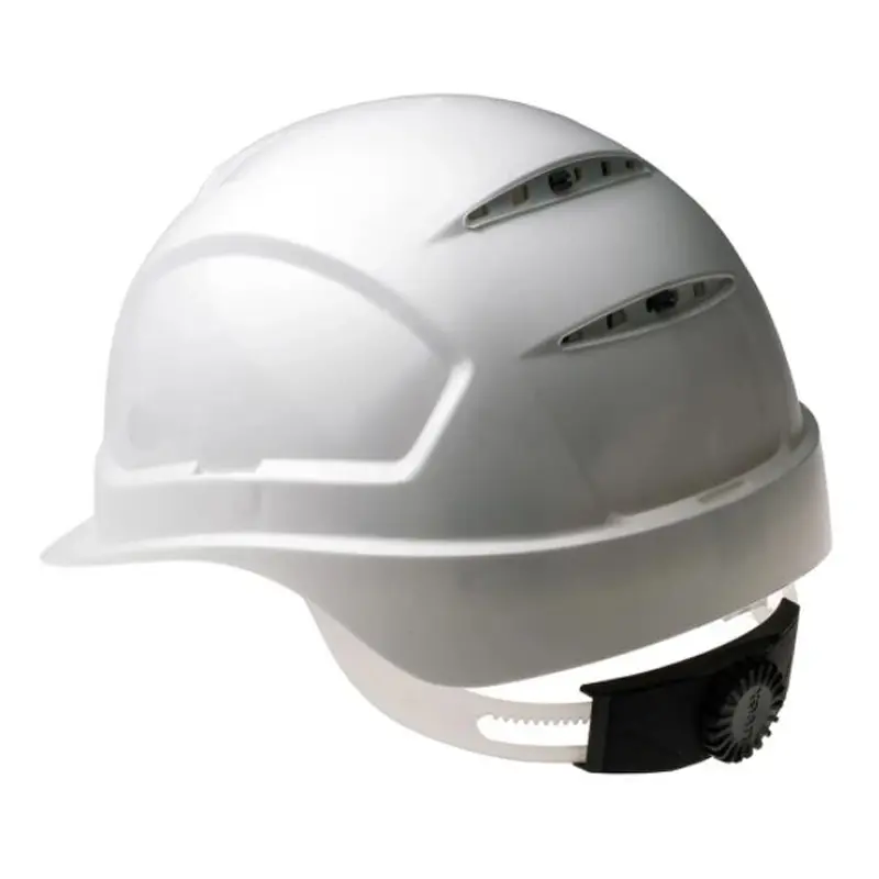 Casque de sécurité Uvex Pheos B-WR en PEHD, molette de serrage rotative 6 points, blanc