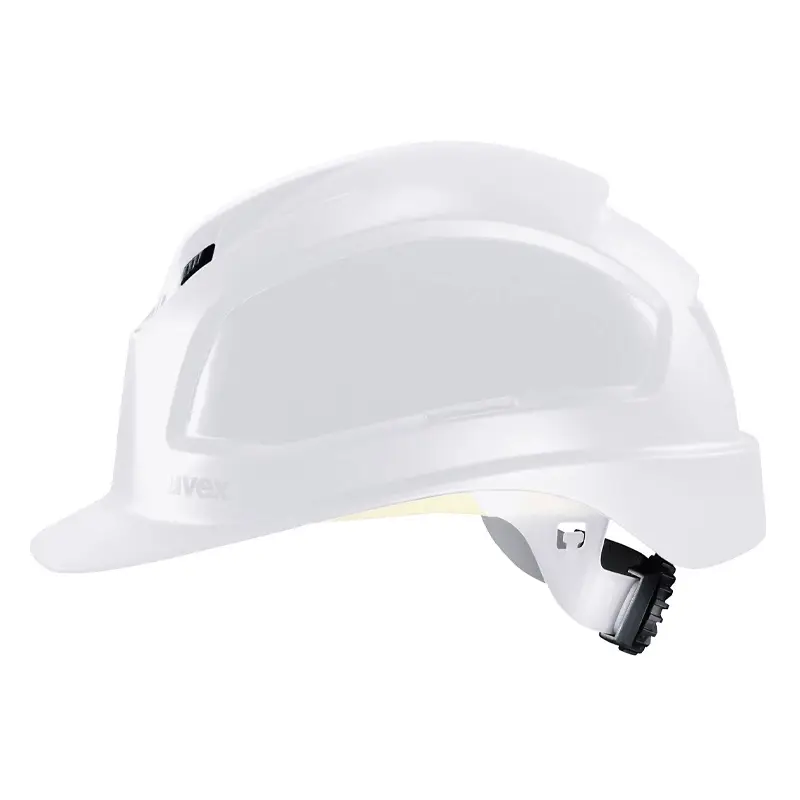 Casque de sécurité Uvex Pheos B-WR en PEHD, molette de serrage rotative 6 points, blanc