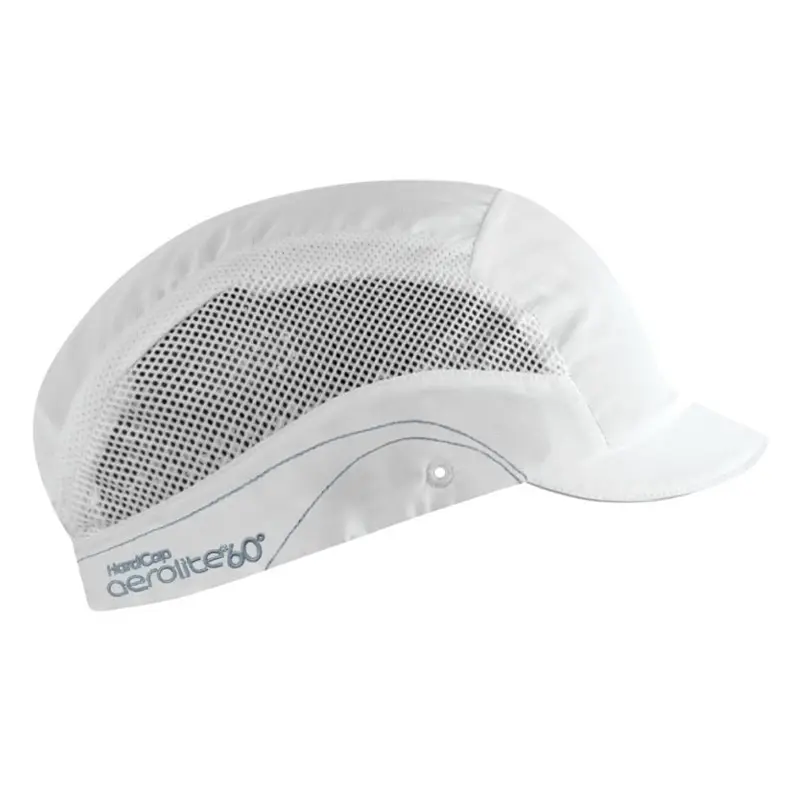 JSP HardCap Aerolite 60 stootpet met micro klep 25 mm wit