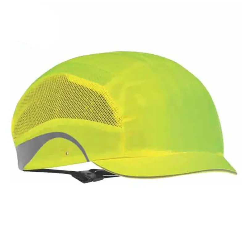 JSP HardCap Aerolite bump cap 25 mm micro visor fluo yellow