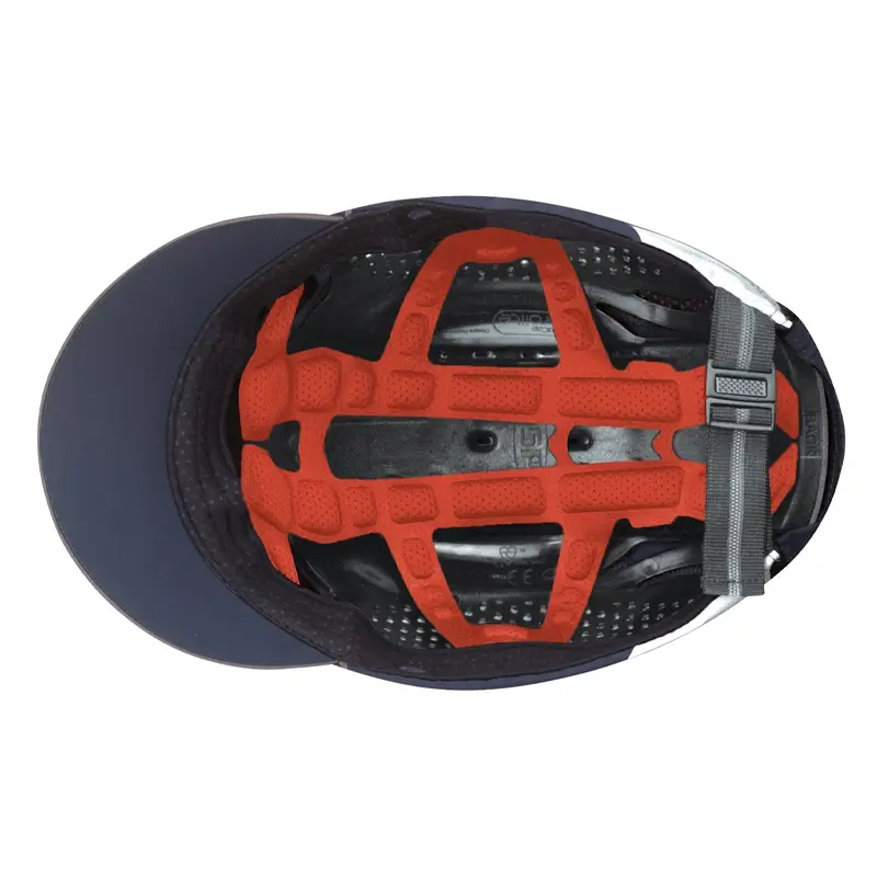 JSP HardCap Aerolite bump cap 25 mm micro peak rouge