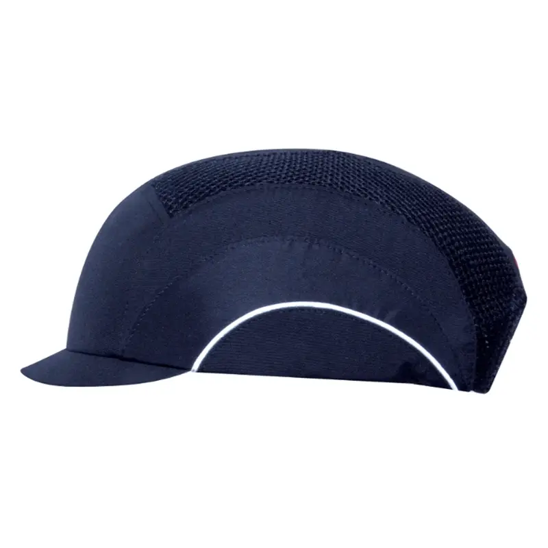 JSP Hardcap A1 bump cap with short peak 25 mm navy blue